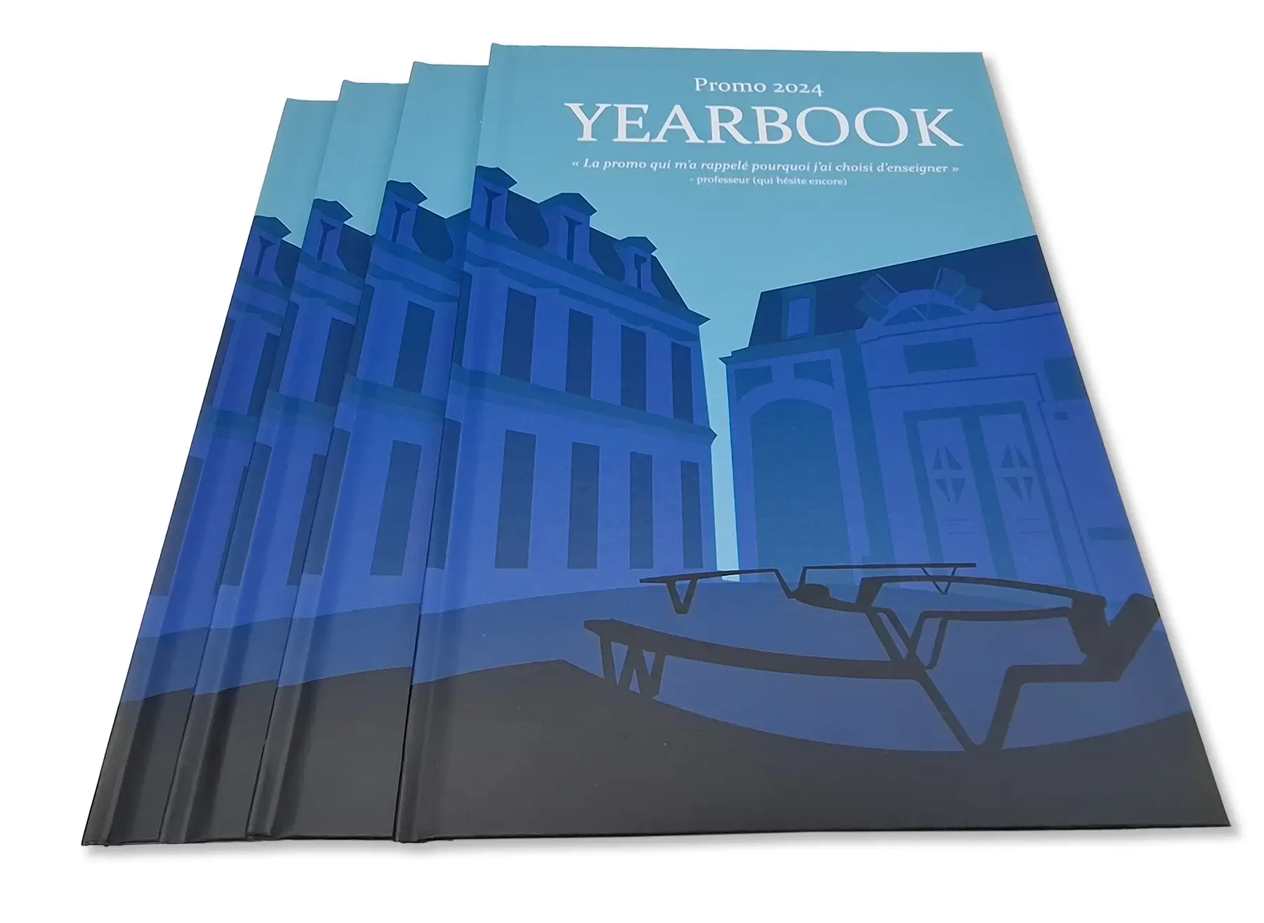 albums photo bleus yearbook