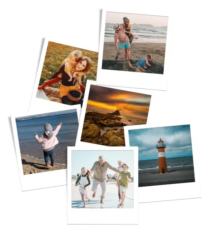 photos format Polaroid vintage