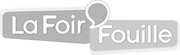 logo La Foir'Fouille noir et blanc