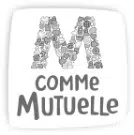 logo M comme Mutuelle noir et blanc
